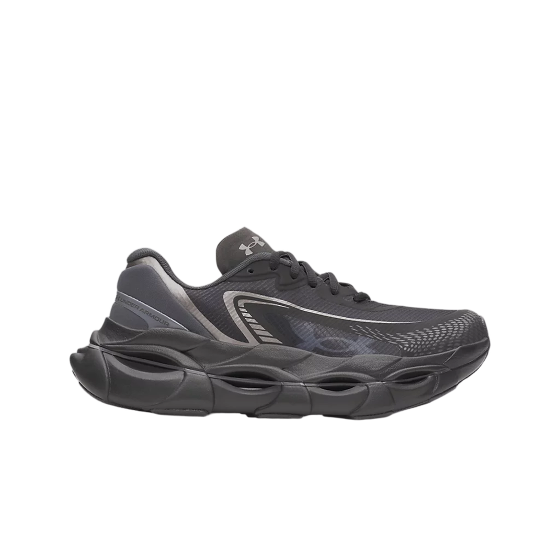 6010216-001 (W) Under Armour UA HB Racer 2 Running Shoes Black Anthracite Metallic Black