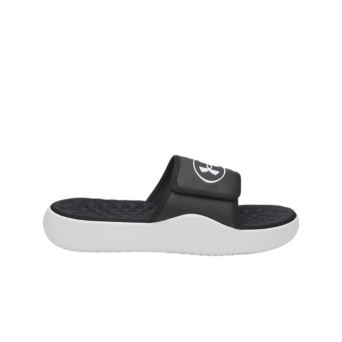 6000337-003 Under Armour UA Ignite Pro 8 Slides Black White