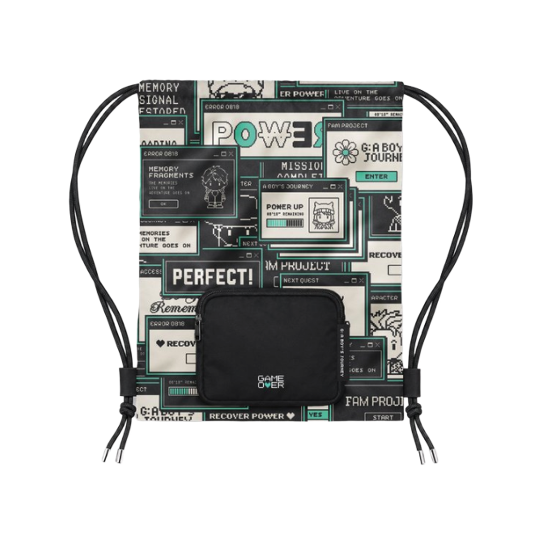 - G-DRAGON x Fam Pop-Up G:A Boy's Journey String Bag