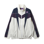 Needles x Fila Star Cut Oversized Windbreaker White Navy Purple