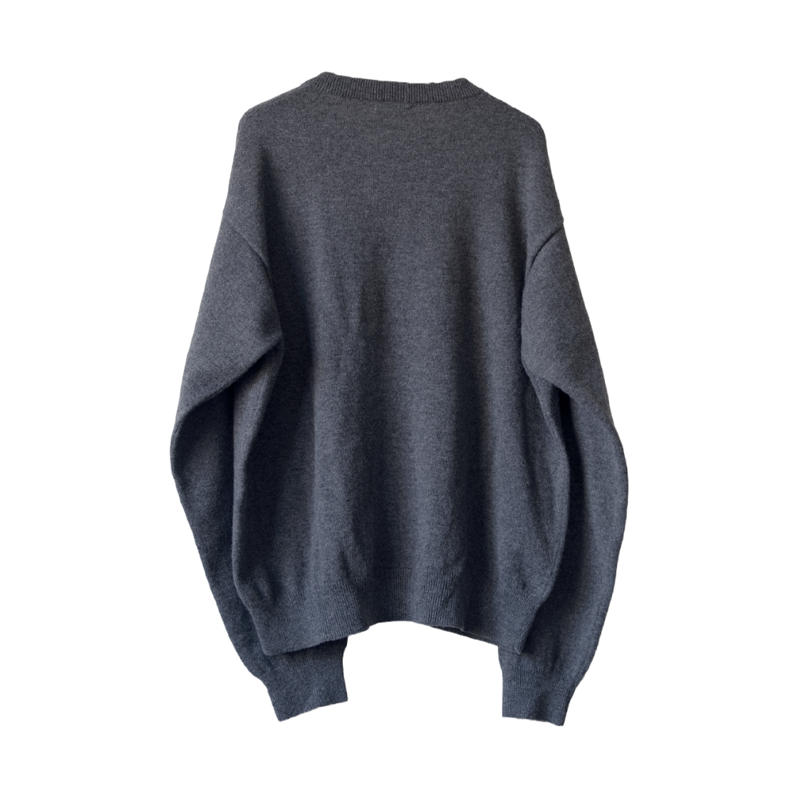 코키 울 니트 가디건 그레이 - 26FW(Khoki Wool Knit Cardigan Gray - 26FW) - 2