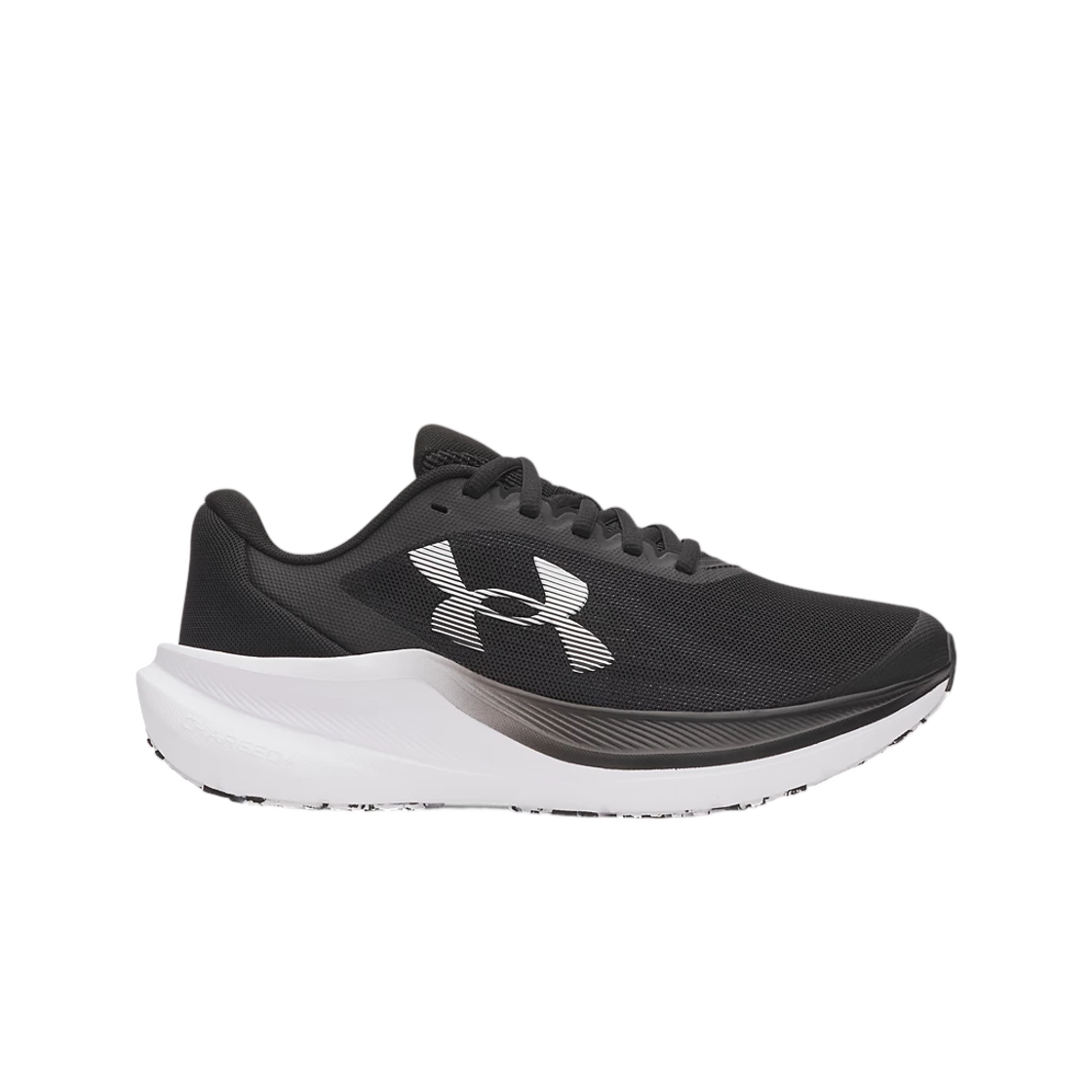 6014418-001 (W) Under Armour UA Charged Chase Running Shoes Black White