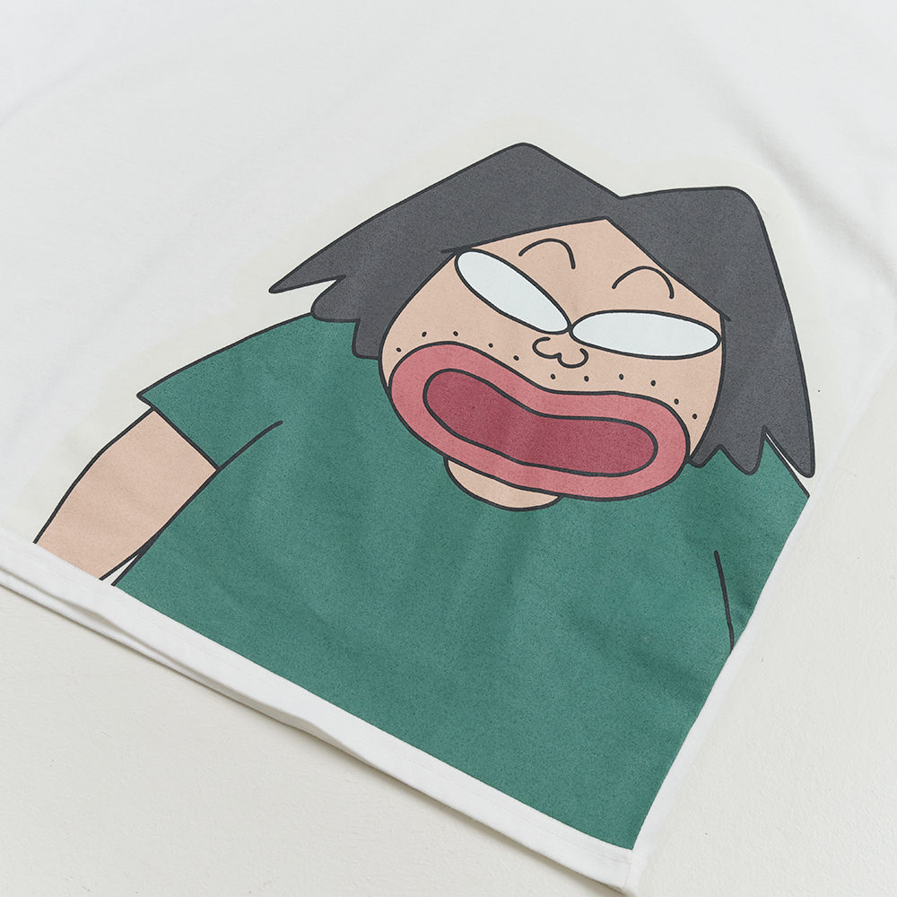 댄꼼마 짱구 오수 야광 반팔 티셔츠(DANCOMMA Crayon Shin-chan Osu Glow-in-the-Dark Short-Sleeve T-Shirt) - 4