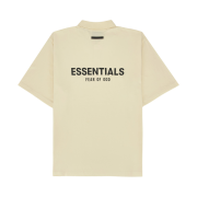 Essentials Short Sleeve Polo Cream - 21SS