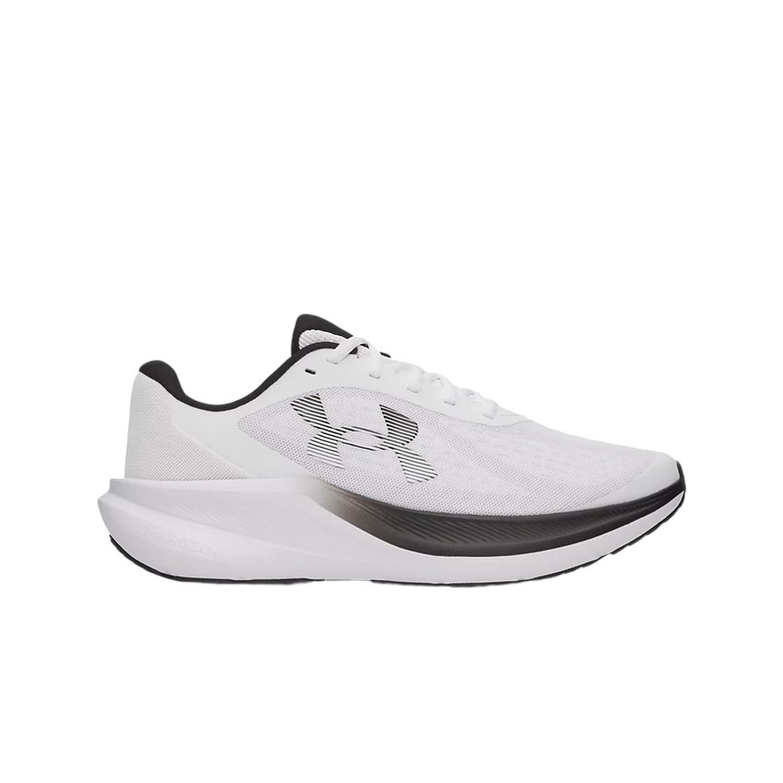 6014417-100 Under Armour UA Charged Chase Running Shoes White Black