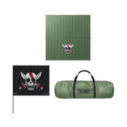 One Piece x Baskin Robbins Pirates Tarp Red Hair Pirates Olive Green