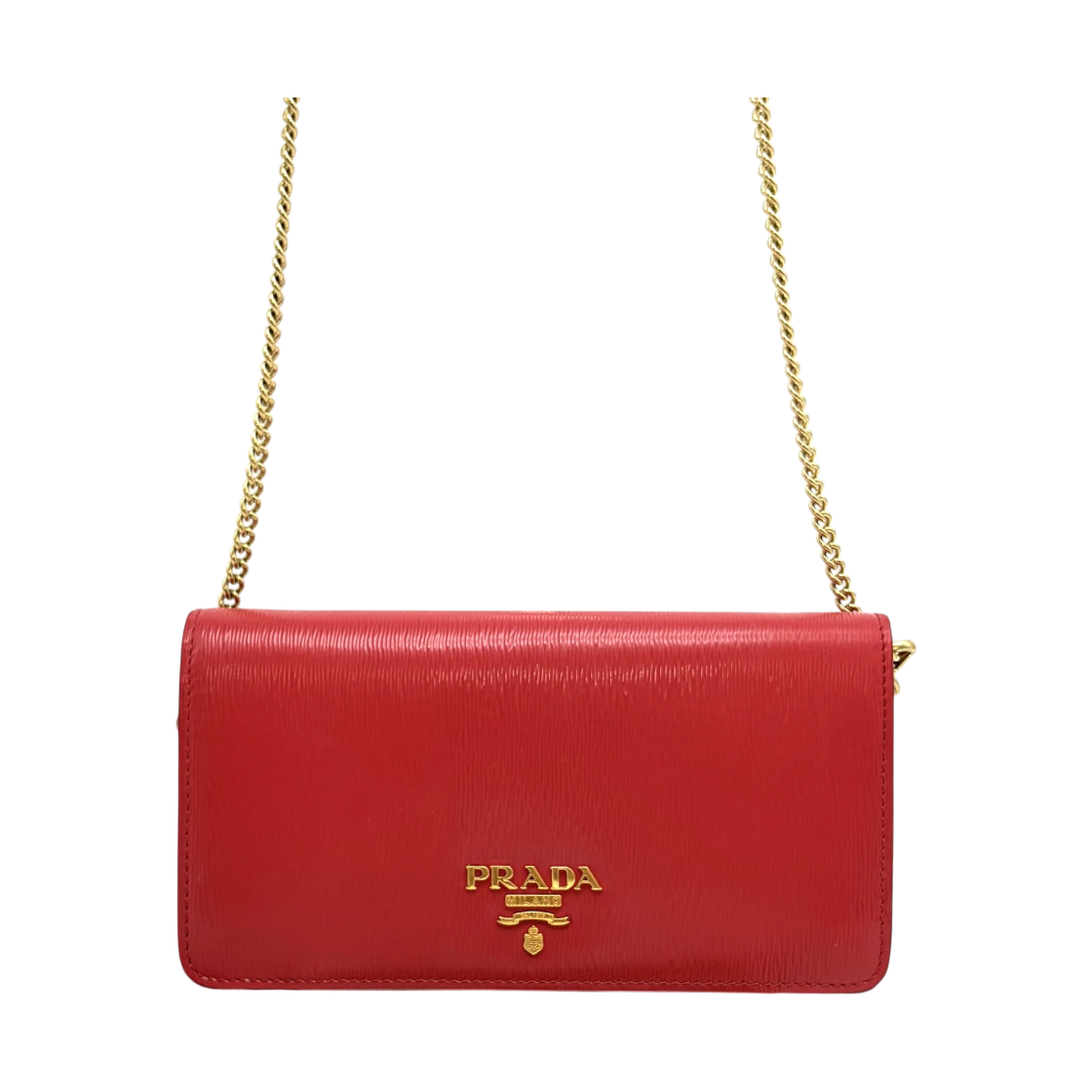 IT36AQQWA6G6 Prada Vitello Move Chain Crossbody Bag