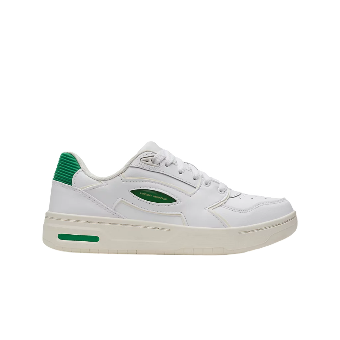 6007038-101 (W) Under Armour UA Flex Shoes White Stone Metallic Silver
