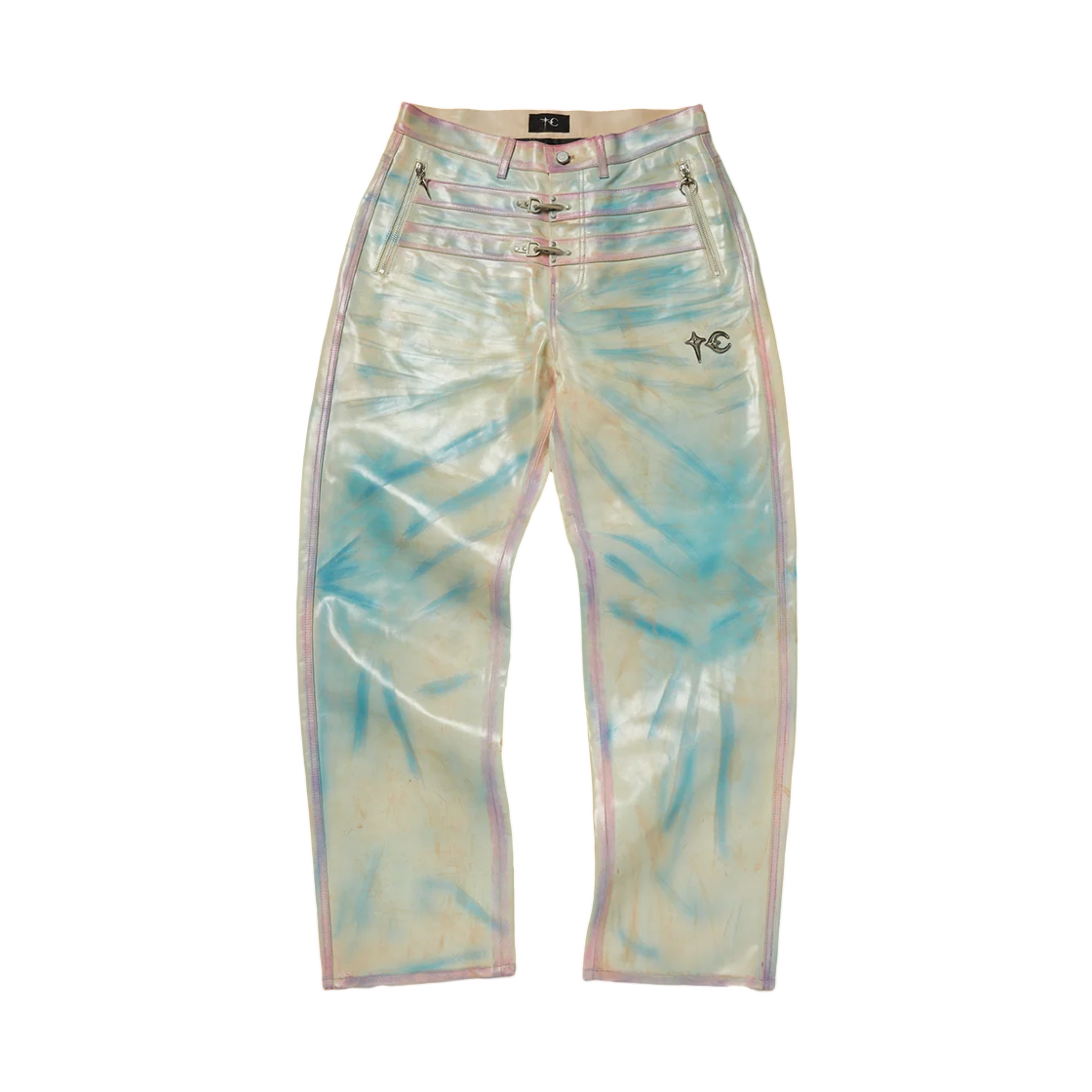 - Thug Club Skin Bio Soldier Leather Pants Nude