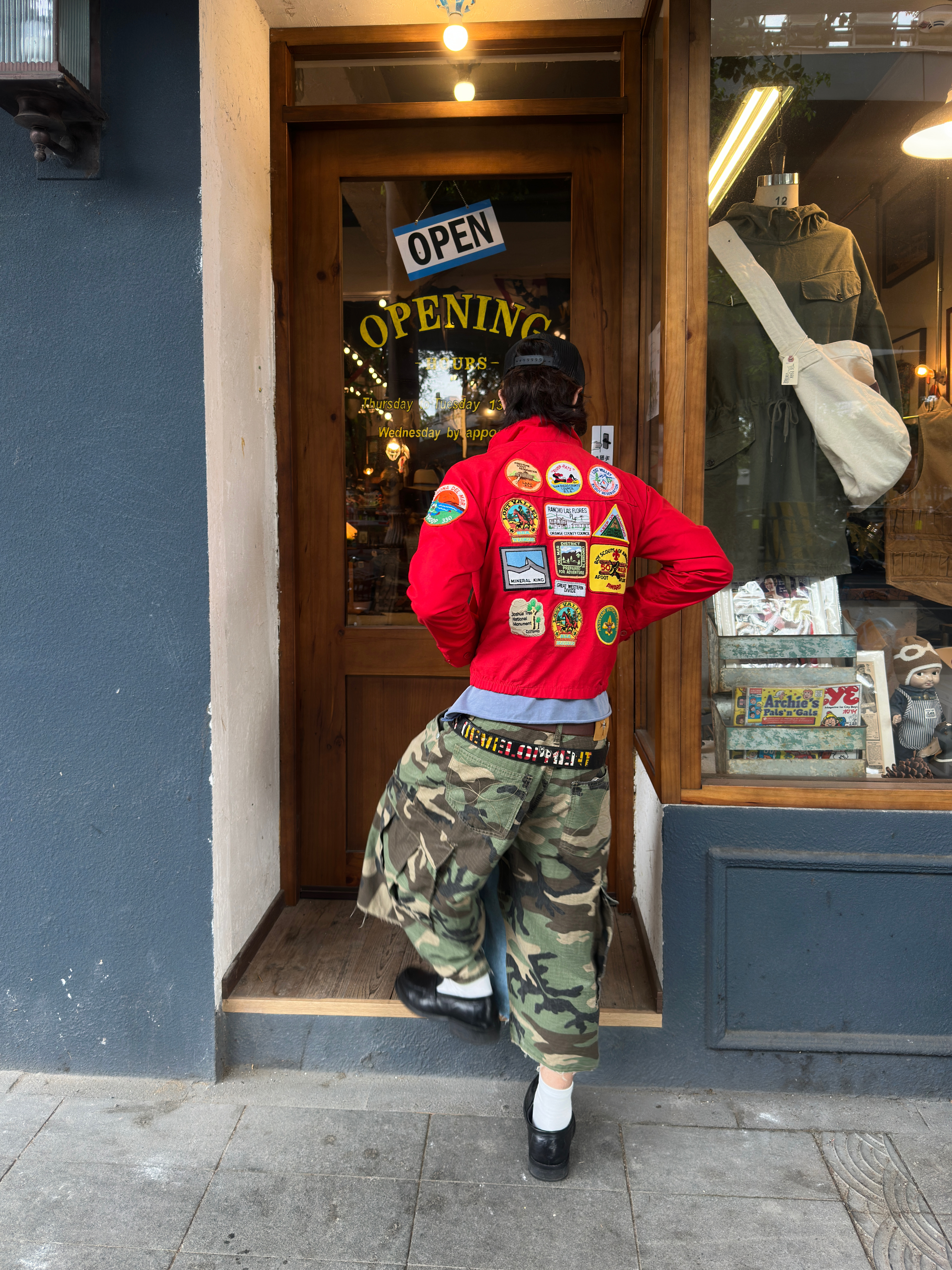 STEEPC Wednesday*Work Bermuda Pants 착용 스타일 - 2