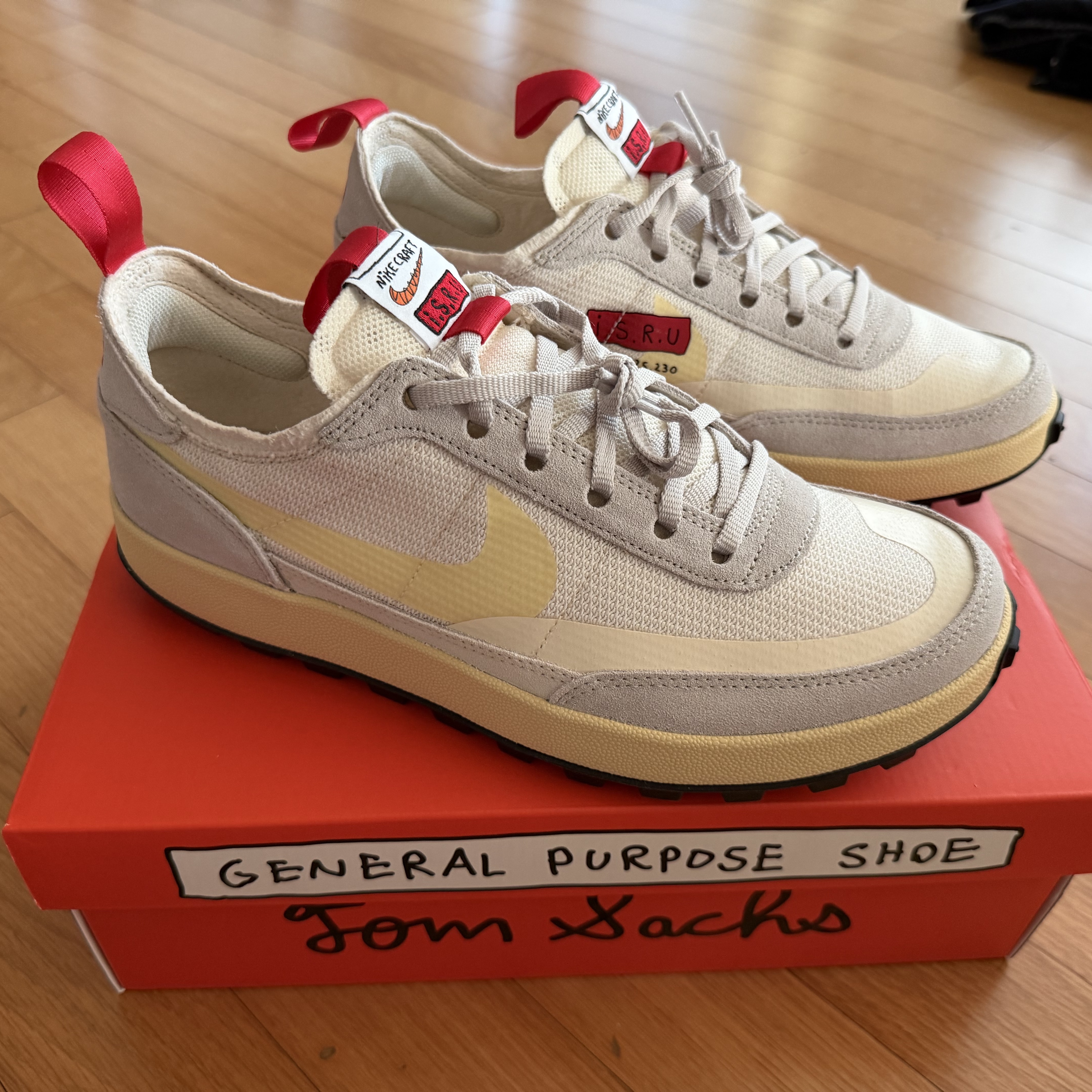 Nike x Tom Sachs General Purpose Shoe Grey Yellow 착용 스타일