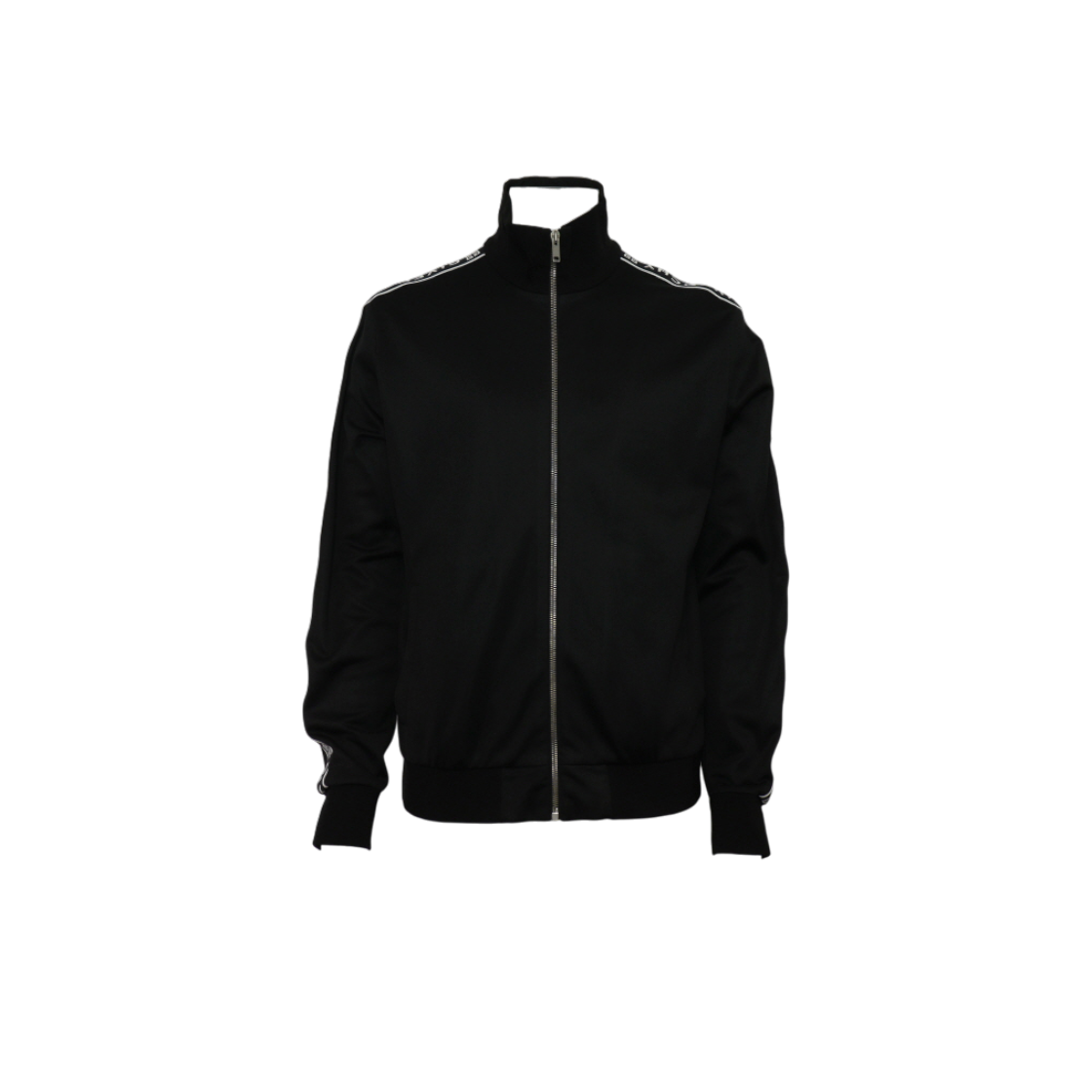 지방시 BM70063 블랙 로고 테이프 집업 남성 자켓aa65879(Givenchy Black Logo Tape Zip Up Jacket) - 1