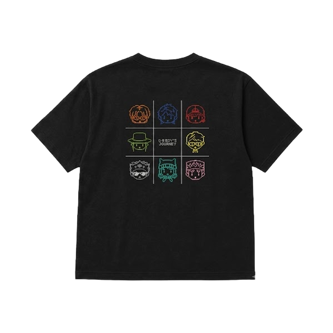 지드래곤 x 팸 팝업 G:A 보이즈 저니 티셔츠 블랙(G-DRAGON x Fam Pop-Up G:A Boy's Journey T-Shirt Black) - 2