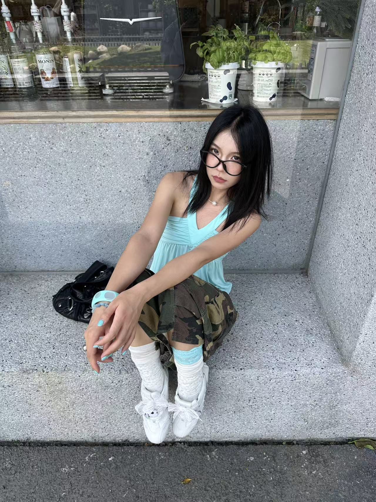STEEPC Tuesday*Camouflage Bermuda Pants 착용 스타일 - 4