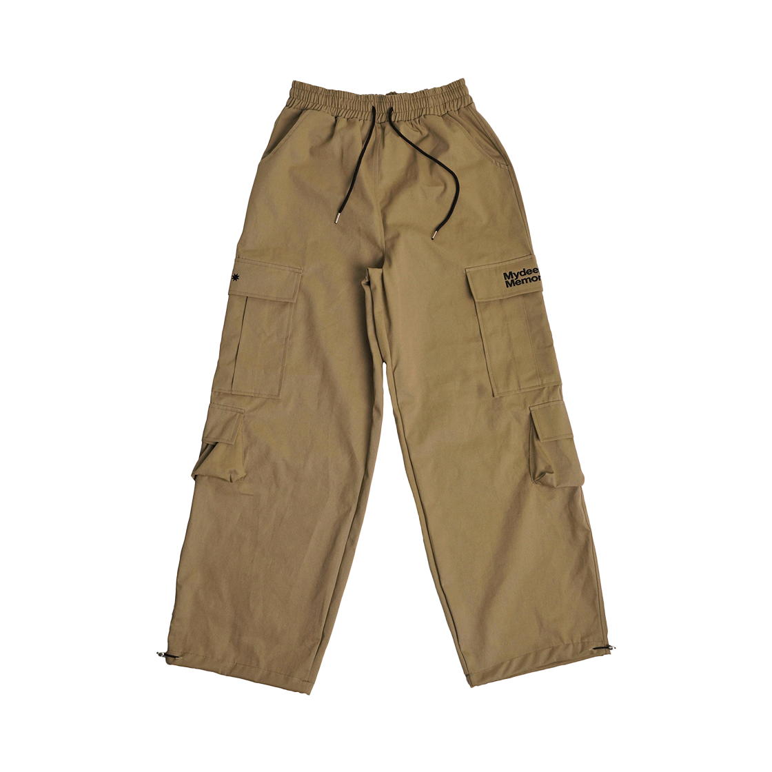 마이딥블루메모리즈 멀티 와이드 카고 팬츠 베이지(MydeepblueMemories PT Mm Wide Multi Cargo Pants Beige) - 2