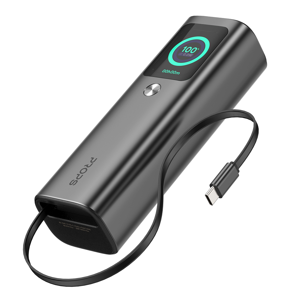 프롭스 165W PPS 초고속 충전 20000mAh 기내반입 대용량 노트북 보조배터리 차지고프로(PROPS ChargeGo Pro Fast Charging 20000mAh Airline-Approved Portable Power Bank(4colors)) - 2