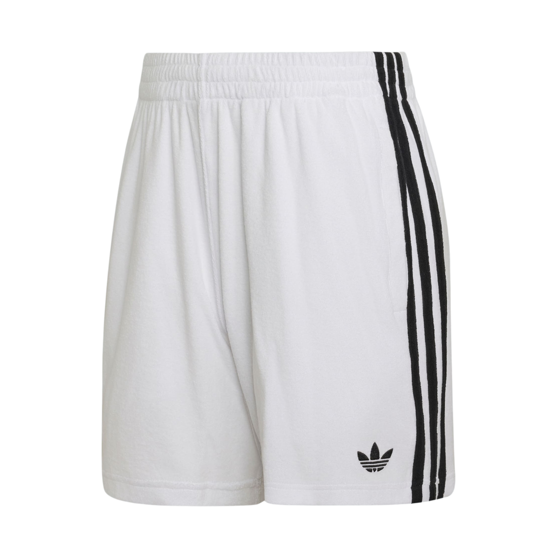 KW7408 Adidas Terry Shorts White - KR Sizing