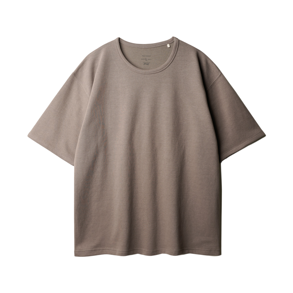 페플 더블코튼 하프 U넥 반팔 코코아 KHST1529(FP142 Double Cotton U Neck Short Sleeve Cocoa KHST1529)