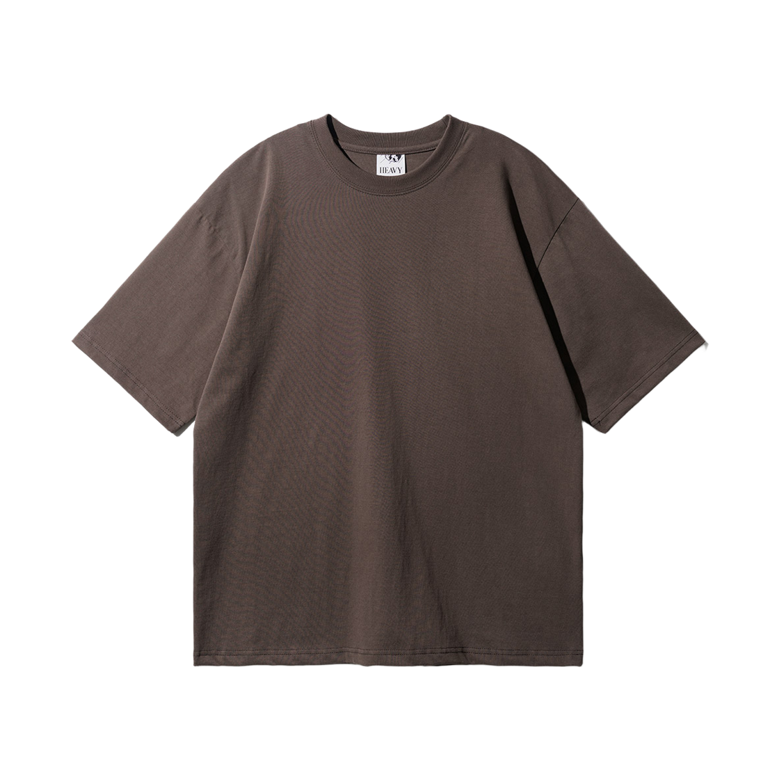 페플 듀어러블 헤비 메테오 투플라이 반팔티 브라운 KHST1474(FP142 Durable heavy meteor two ply half sleeve t-shirts brown KHST1474)