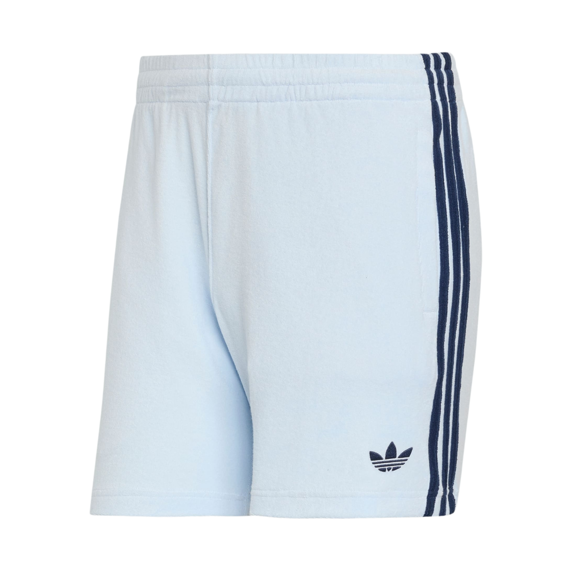 KW7410 Adidas Terry Shorts Crystal Sky - KR Sizing
