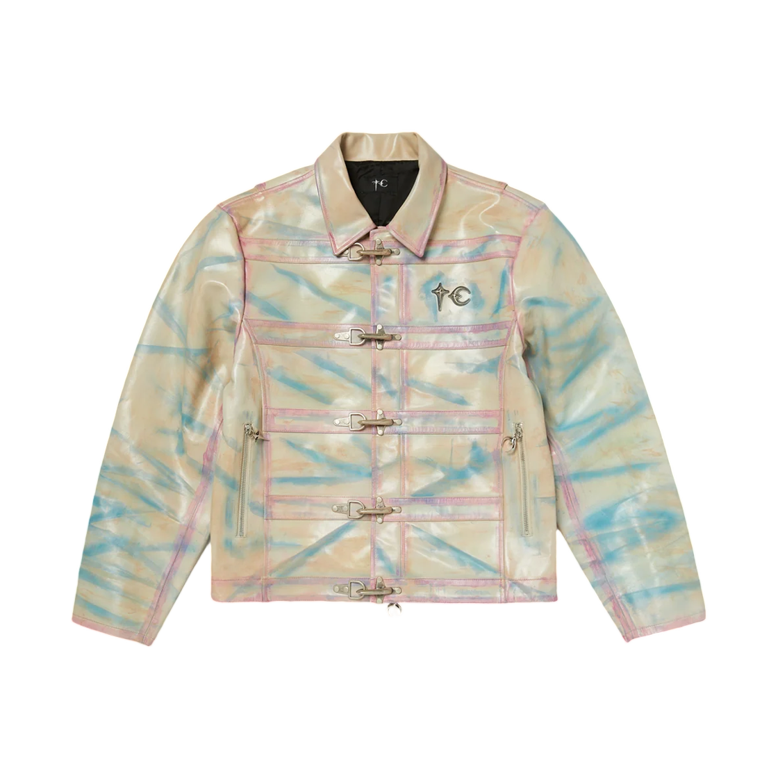 - Thug Club Skin Bio Soldier Leather Jacket Nude