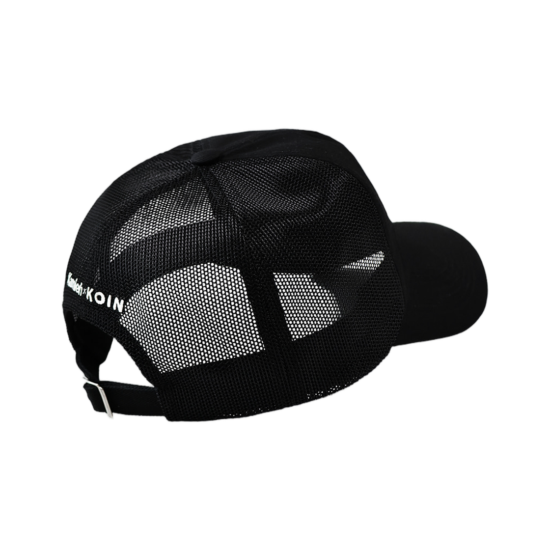 카미엔 x 코인서울 케이 로고 메쉬 캡 블랙(Kamien x Koin Seoul K Logo Mesh Cap Black) - 3