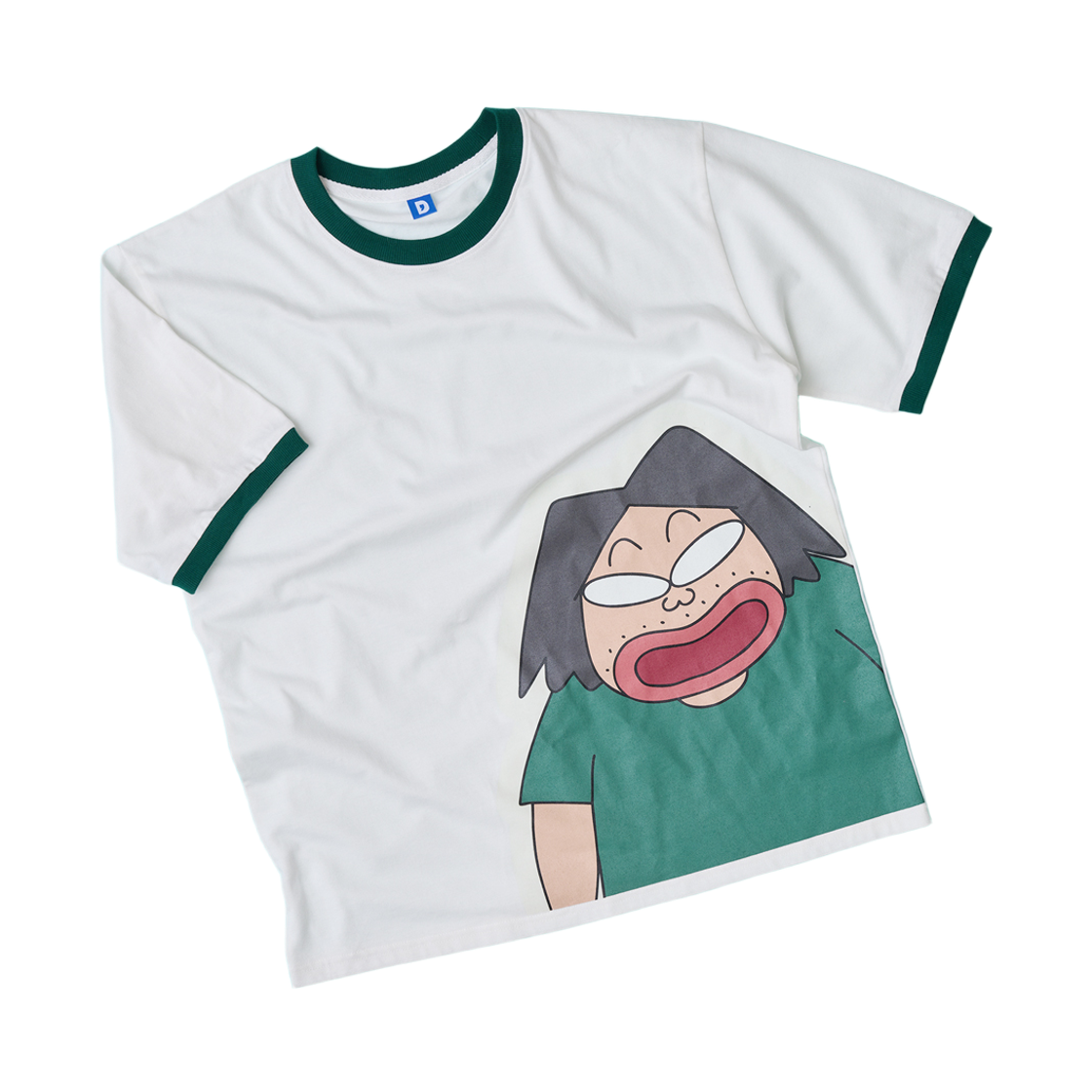 댄꼼마 짱구 오수 야광 반팔 티셔츠(DANCOMMA Crayon Shin-chan Osu Glow-in-the-Dark Short-Sleeve T-Shirt) - 3