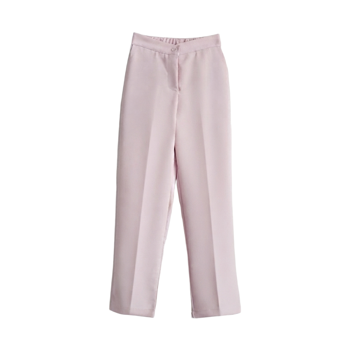 지크립 뒷밴딩 스판 슬림 일자 슬랙스 핑크(GCLIP Back Banded Waist Spandex Slim Straight Slacks Pink)