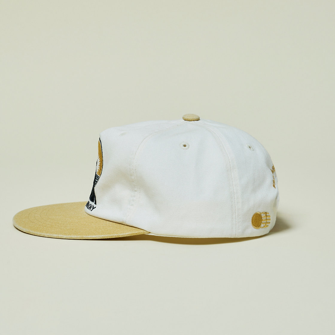 트래픽하모니 드라이브 로고 트러커햇 아이보리&엘로우(Traffic Harmony Drive Logo Trucker Hat Ivory & Yellow) - 6
