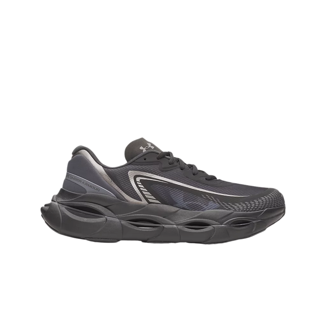 6010214-001 Under Armour UA HB Racer 2 Running Shoes Black Anthracite Metallic Black
