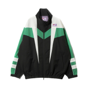 Needles x Fila Star Cut Oversized Windbreaker Black White Green