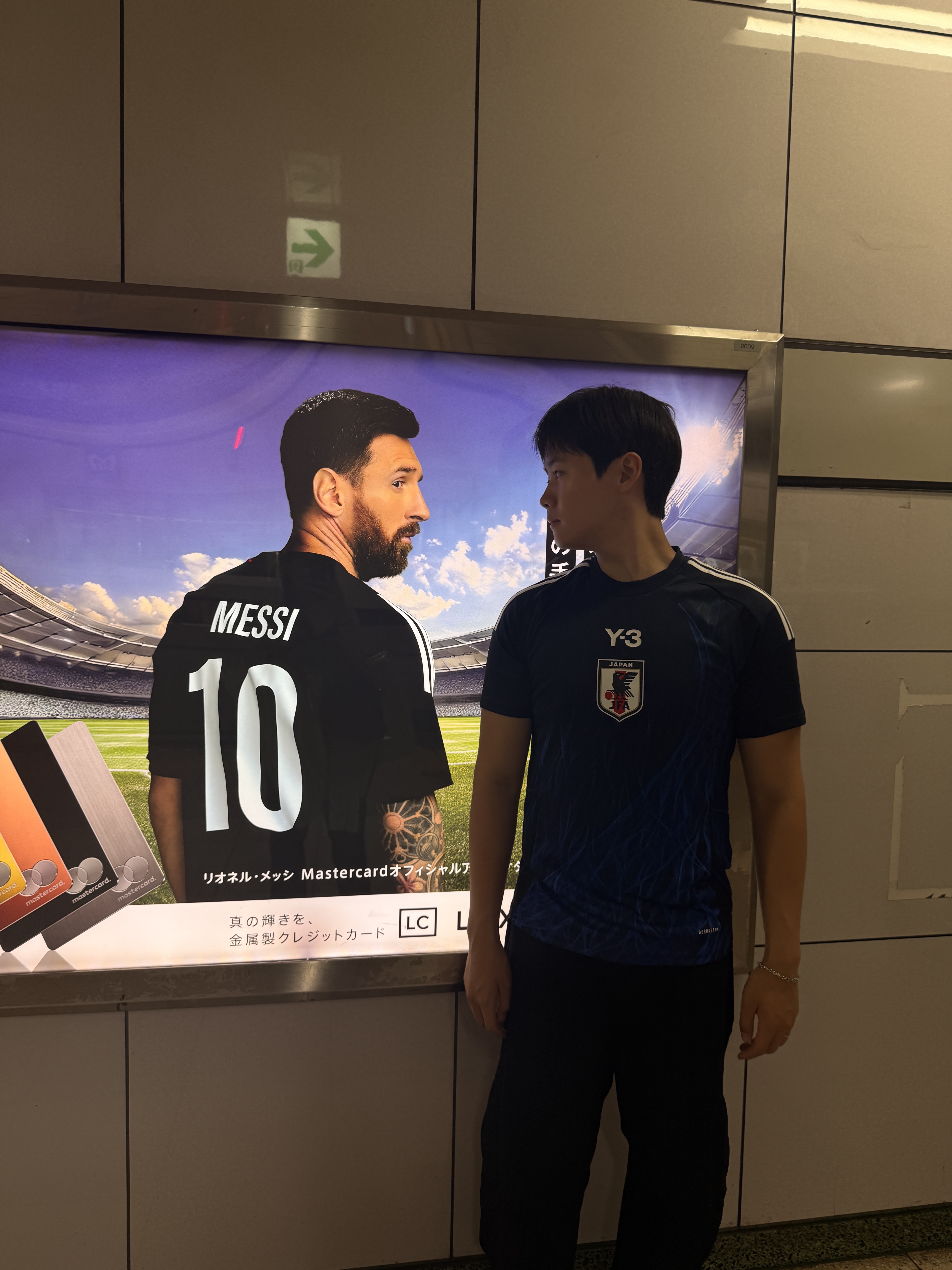 Y-3 Japan 2024 Home Replica Jersey Legend Ink - KR Sizing, Sansan Gear Back Pocket Pants Black 착용 스타일 - 2