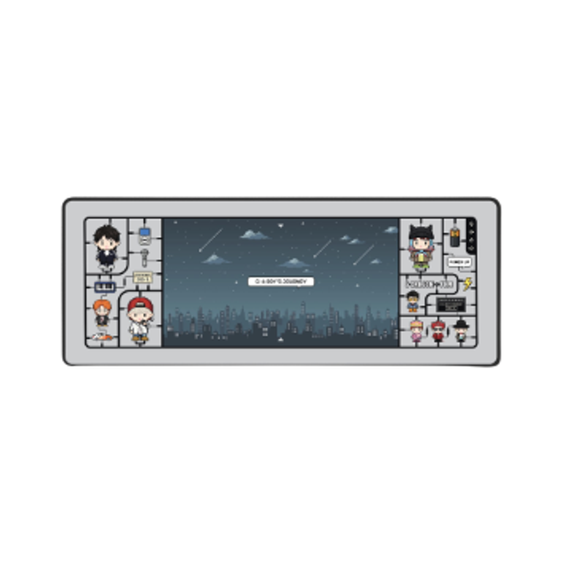 - G-DRAGON x Fam Pop-Up G:A Boy's Journey Desk Mat