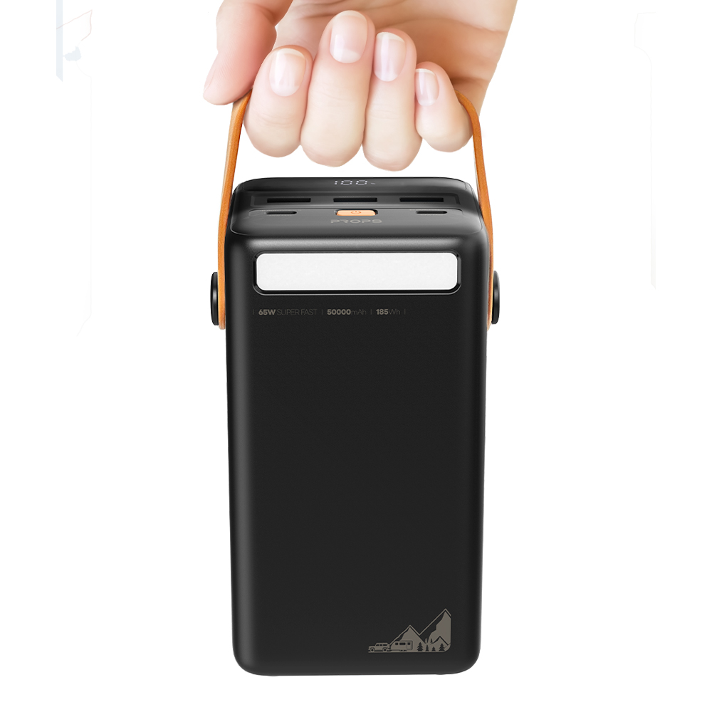 프롭스 65W PPS 초고속 충전 50000mAh 대용량 차박 캠핑용 노트북 보조배터리(PROPS 65W PPS Super Fast Charging 50000mAh High-Capacity Car Camping & Laptop Portable Power Bank) - 3