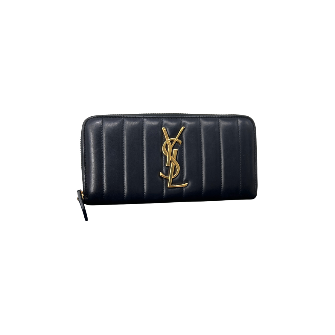 IT8V3WR3R3NQ Saint Laurent Vicky Monogram Long Wallet Black 553702