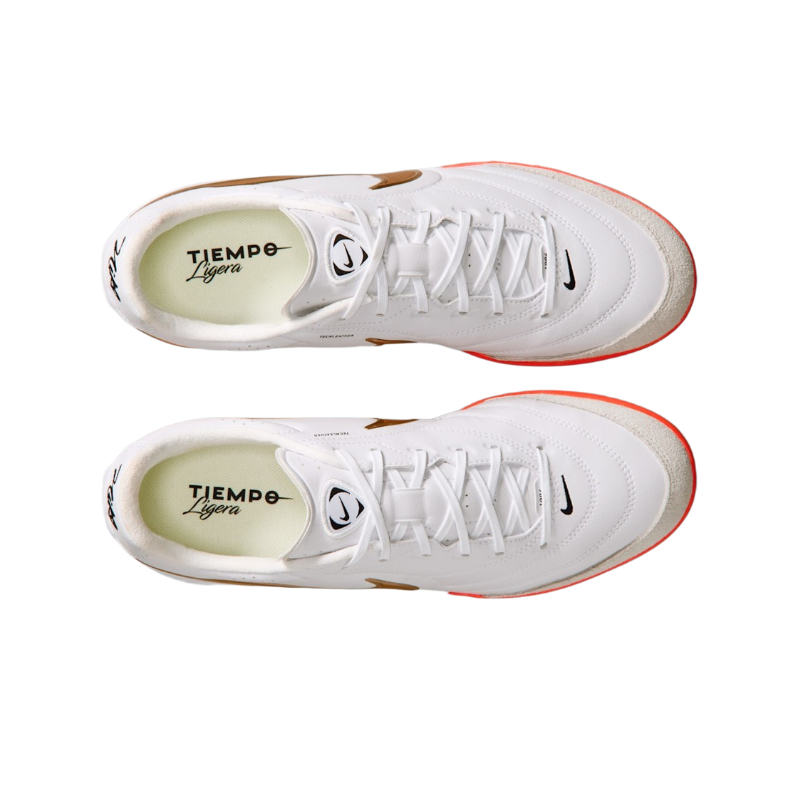 나이키 티엠포 리게라 프로 TF 화이트 브라이트 크림슨(Nike Tiempo Ligera Pro TF White Bright Crimson) - 2