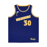 Nike Stephen Curry Golden State Warriors Hardwood Classic Edition 2022/23 NBA Swingman Jersey Blue
