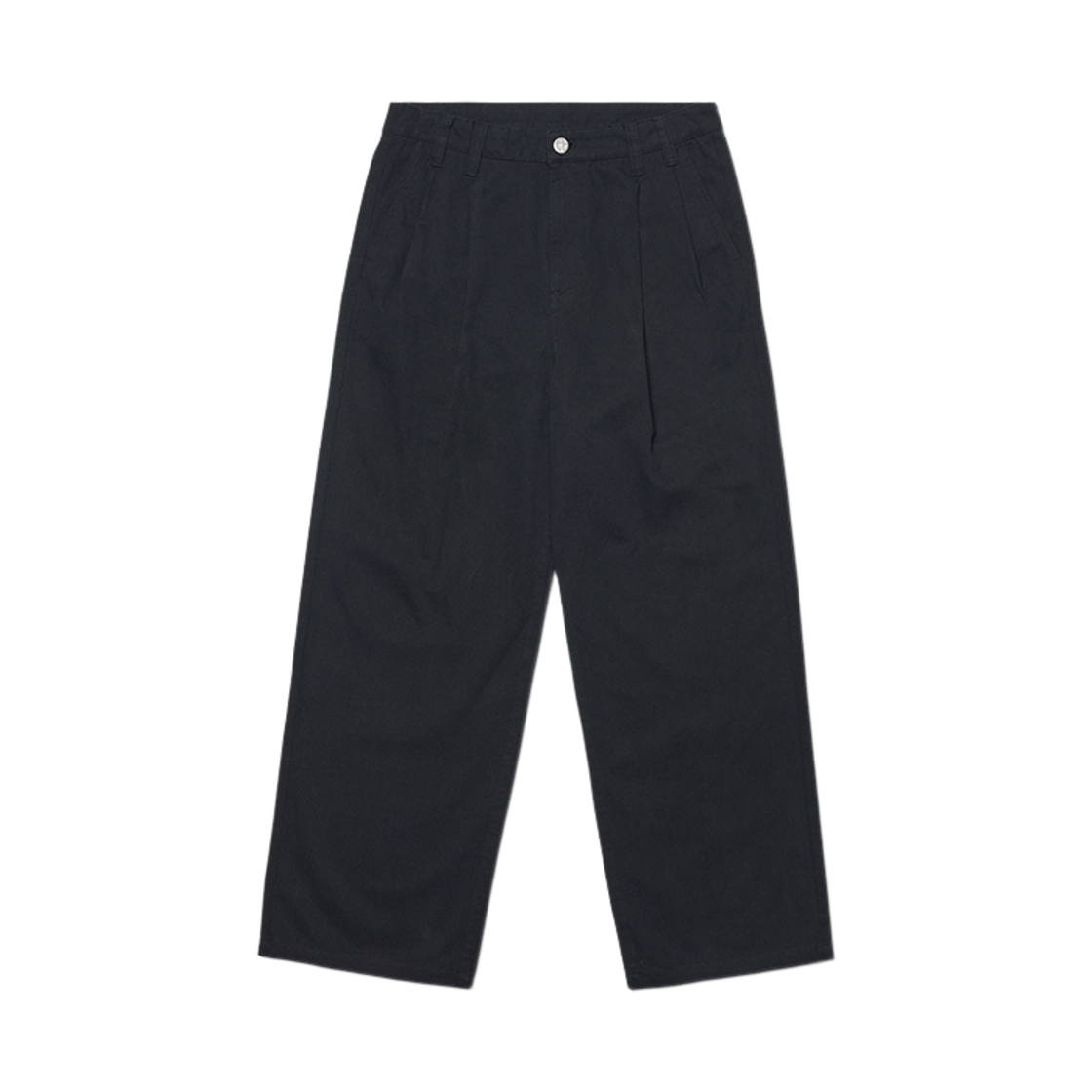 NMWF52PT15BLK NOMANUAL Loose Fit Two-tuck Pants Black