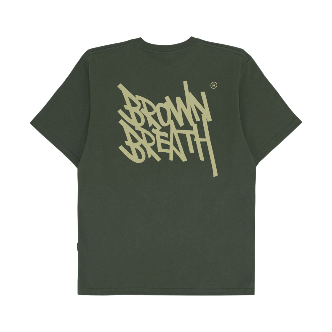 BLMMSTB01KH Brownbreath Tag T-Shirt Khaki