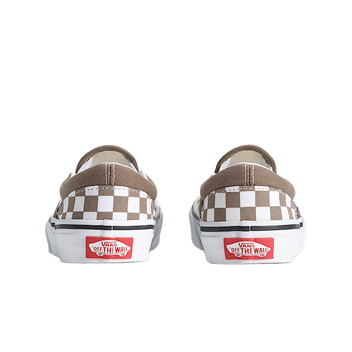 (키즈) 반스 클래식 슬립온 컬러 띠어리 체커보드 브라운((Kids) Vans Classic Slip-On Color Theory Checkerboard Brown) - 2