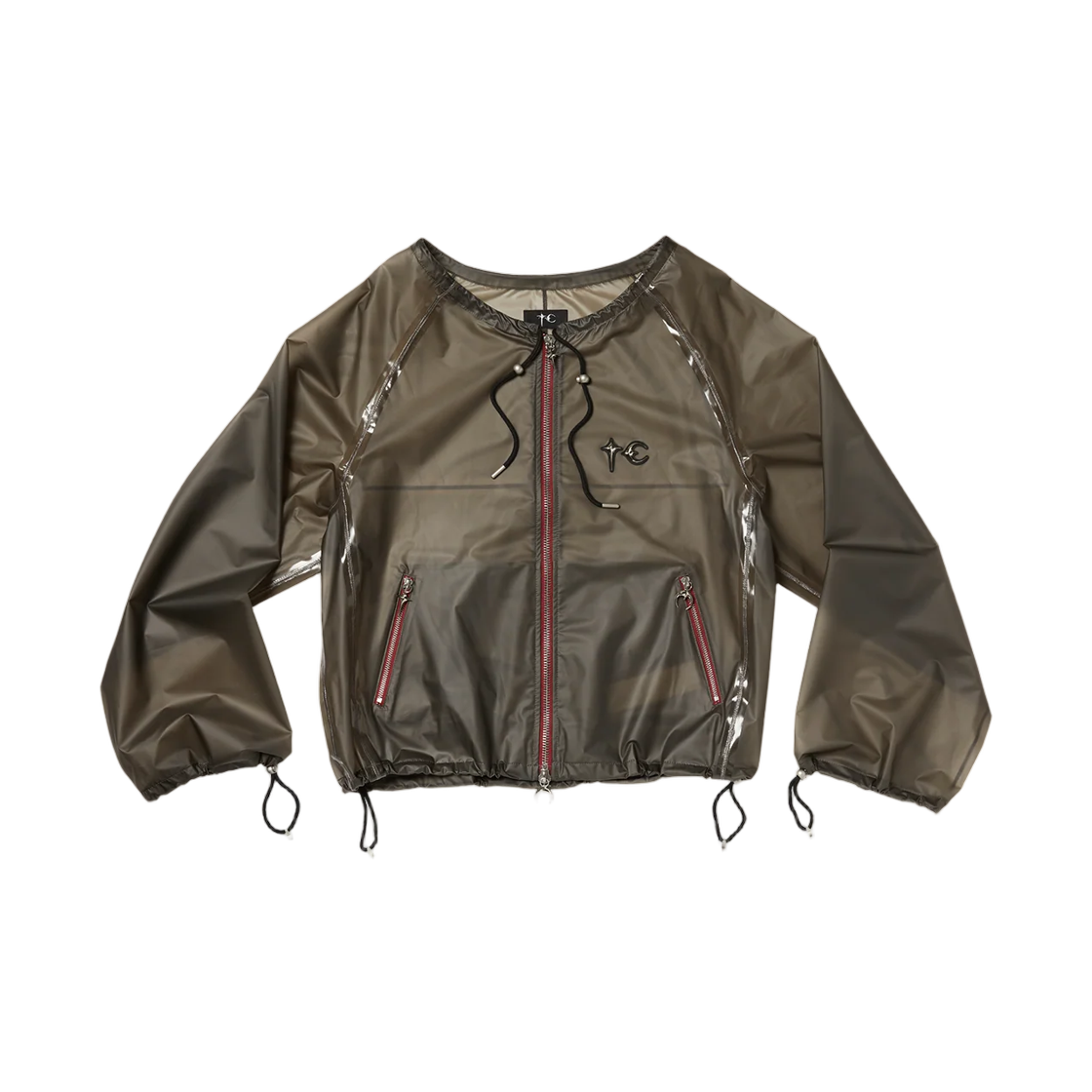 - Thug Club Seam Sealed Taped Line Jacket Smoke Black