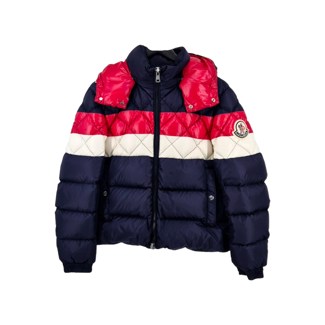 IT5V72CTKGPR Moncler Zambri Quilted Hooded Jacket