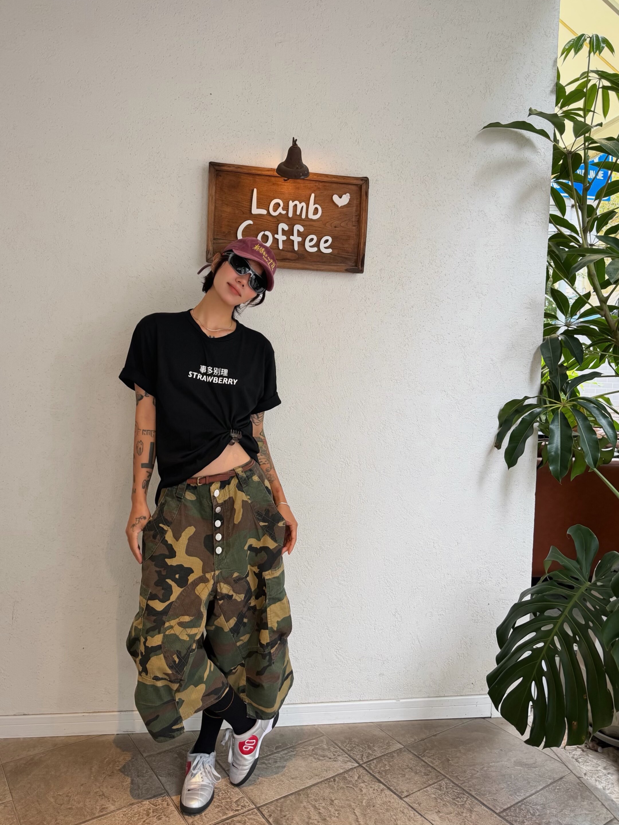 STEEPC Tuesday*Camouflage Bermuda Pants 착용 스타일 - 3