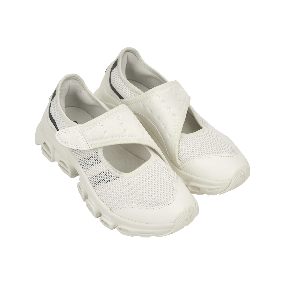 (W) 아디다스 아디폼 메가제인 클라우드 화이트 아이언 메탈릭((W) Adidas Adifom Megajane Cloud White Iron Metallic) - 4