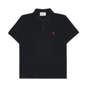 AMI de Coeur Polo Shirt Black