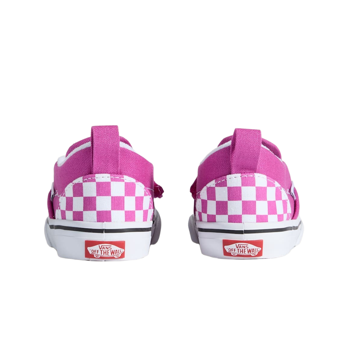 (TD) 반스 슬립온 벨크로 컬러 띠어리 체커보드 핑크((TD) Vans Slip-On Velcro Color Theory Checkerboard Pink) - 2