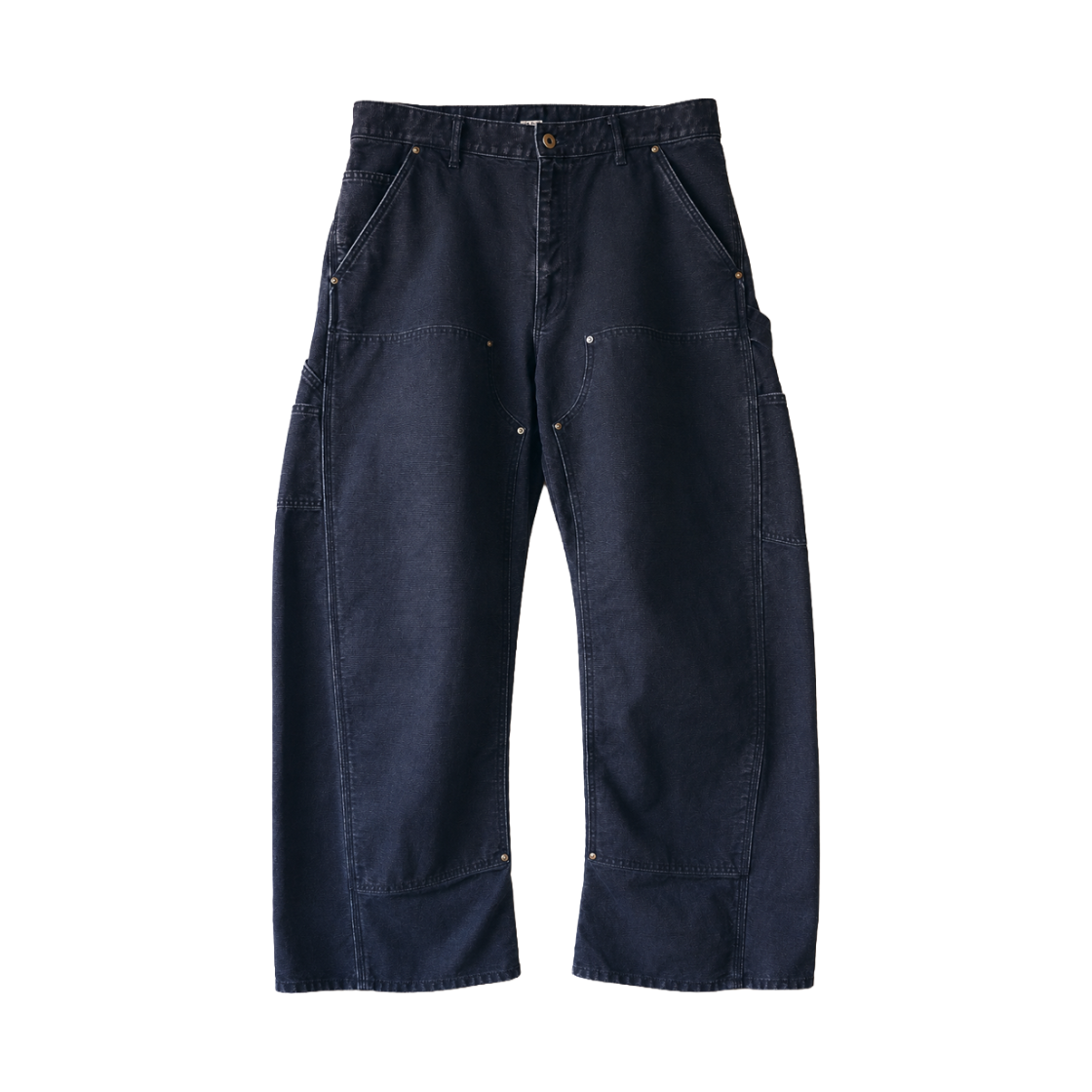 코키 3D 컷팅 페인터 팬츠 블랙 - 26FW(Khoki 3D Cutting Painter Pants Black - 26FW)