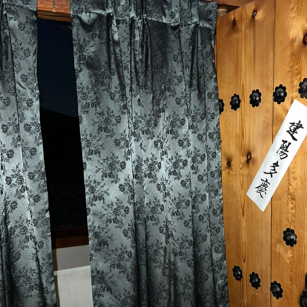 무성화 히데코 오리엔탈  자카드 봉집형 암막 커튼 110x230cm(MUSEONGHWA Hideko Oriental Jacquard blackout Curtain 110x230cm) - 6