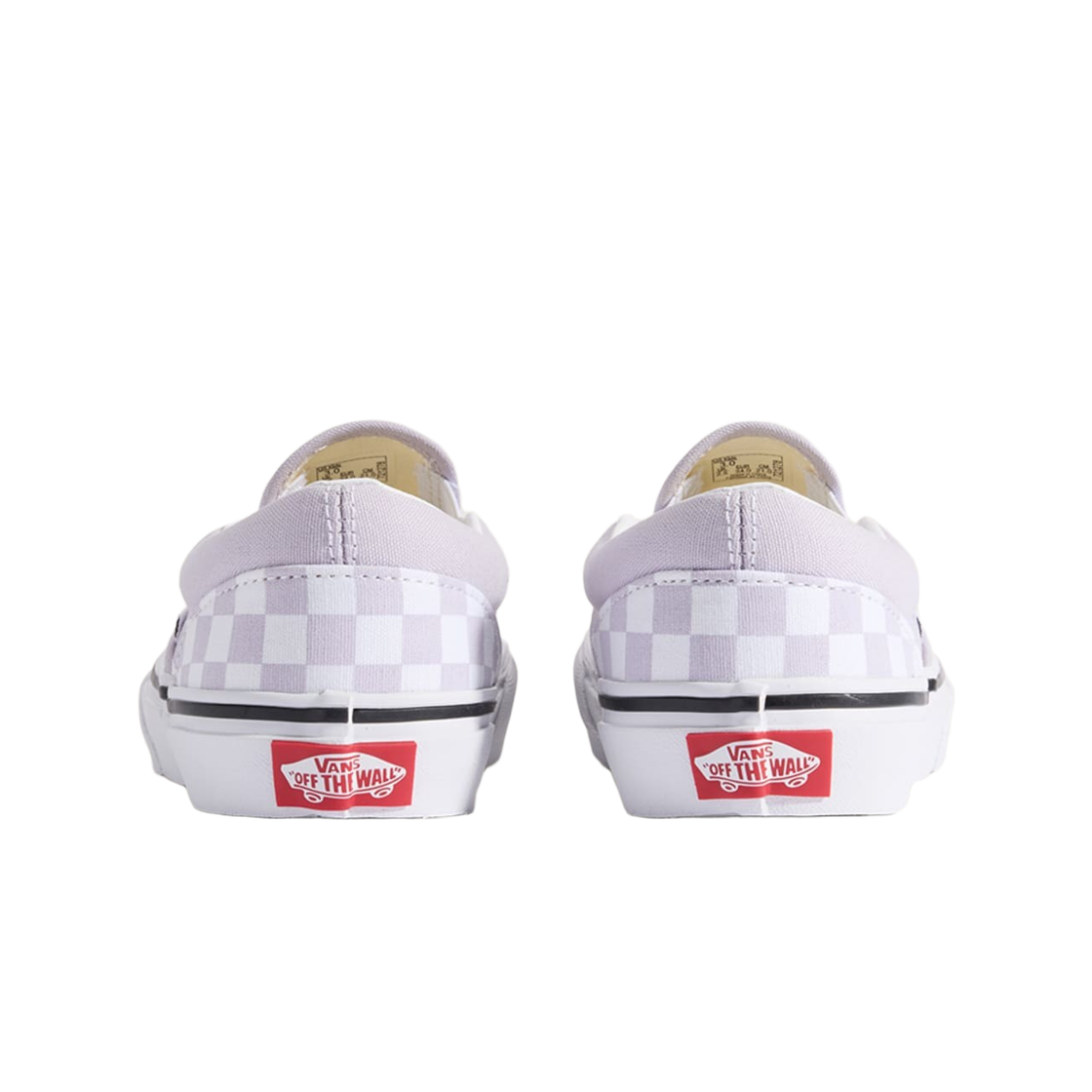 (키즈) 반스 클래식 슬립온 컬러 띠어리 체커보드 퍼플((Kids) Vans Classic Slip-On Color Theory Checkerboard Purple) - 2