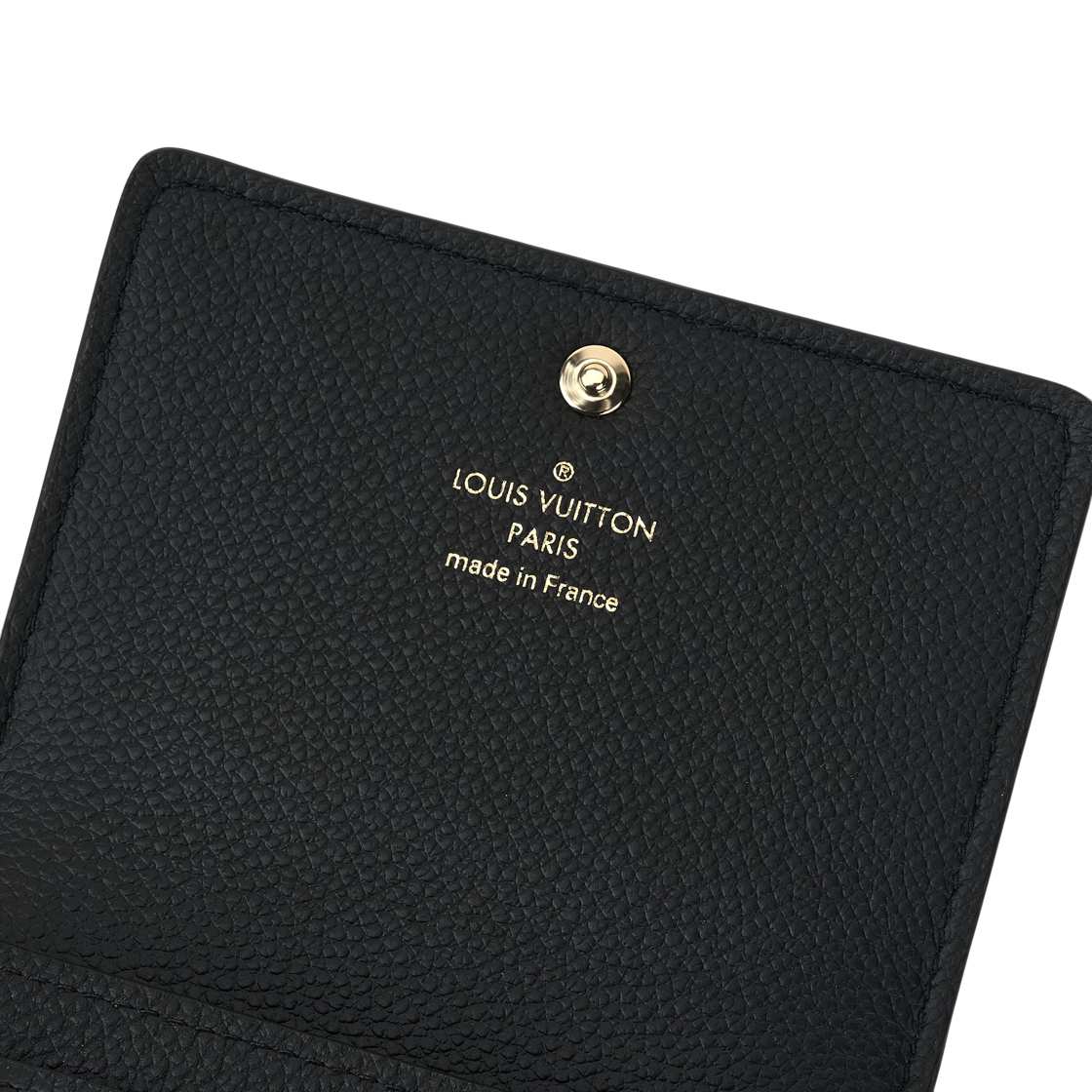 루이비통 비즈니스 카드 홀더 모노그램 엠보스 레더 블랙(Louis Vuitton Business Card Holder Monogram Embossed Leather Black) - 5